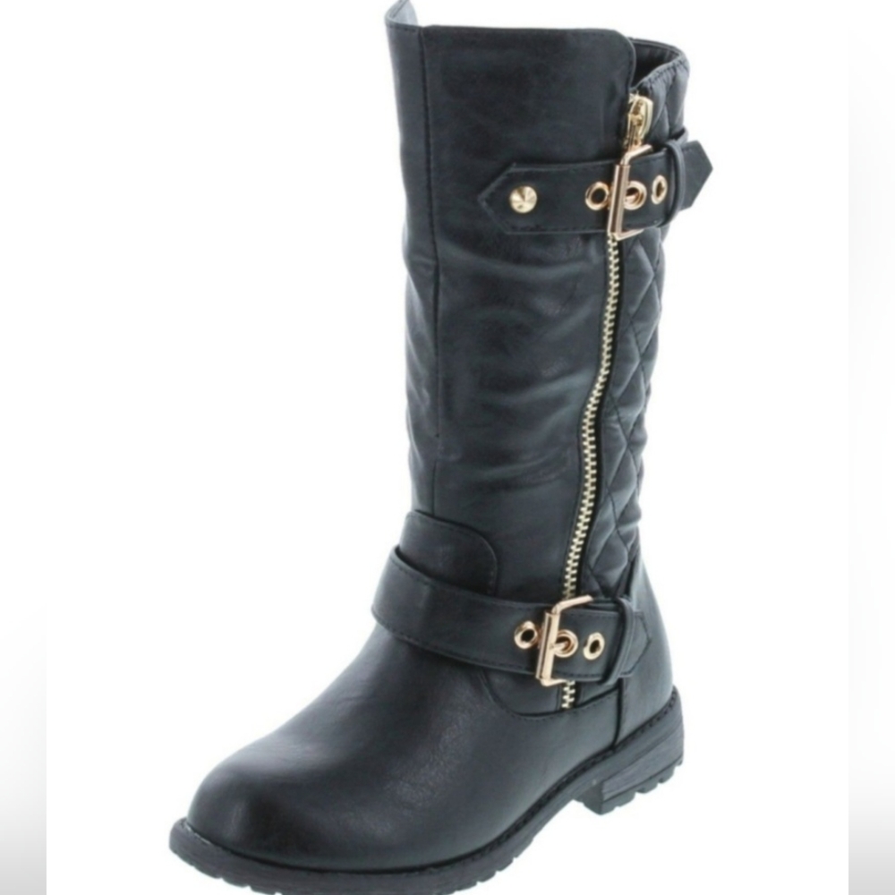Link knee high riding boots